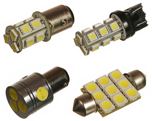 LED sumuvalot etuja
