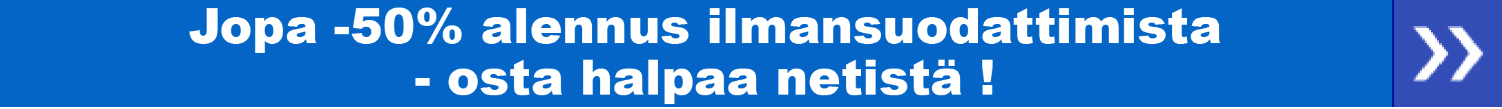 Jopa -50% alennus ilmansuodattimista - osta halpaa netistä