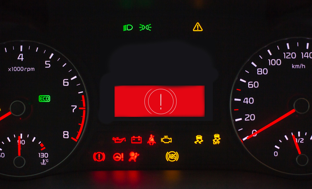 Emergency program if the car is in danger of losing power
